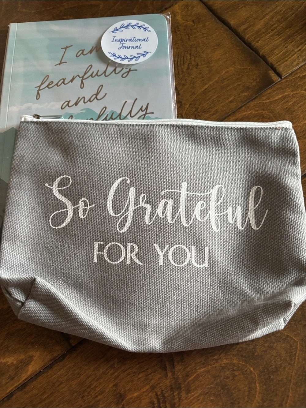 Inspirational Journal Gift Set - Gray 